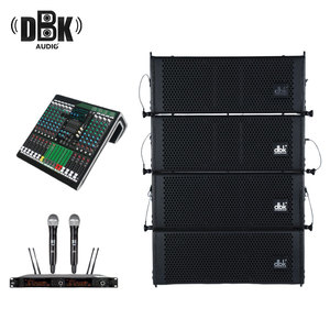 Sistema de PA de altavoces de matriz de línea de rango completo dual profesional de 5 pulgadas con altavoz de matriz de línea de bocina de imán de neodimio completo para escenario - Product Image 1