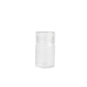 Bocaux de rangement martelés pour la cuisine avec couvercle en verre - Product Image 2