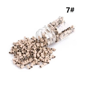 Anillos de Cobre de Alta Calidad de 3.4mm y 4.0mm, <span class=keywords><strong>Micro</strong></span> Anillos, Eslabones, Herramientas para Extensiones de Cabello ITip - Product Image 4