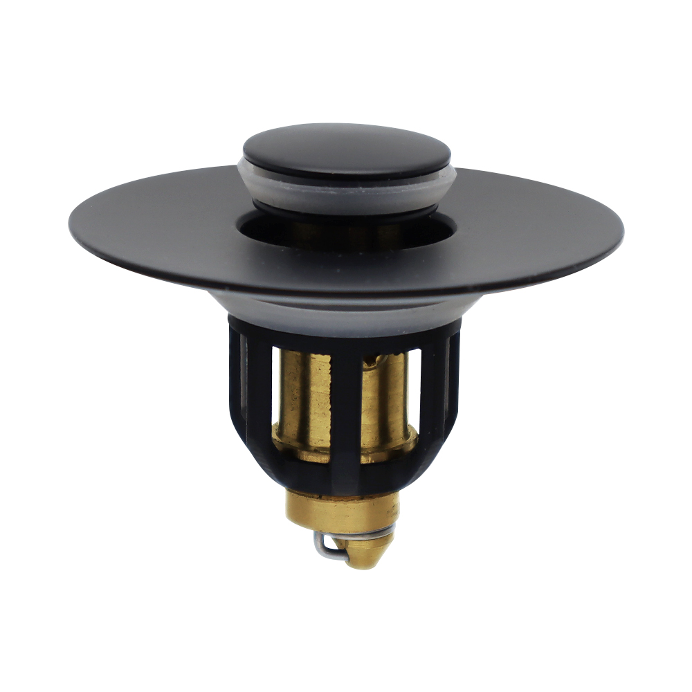 Bouchon De Vidange En Laiton / Bonde Clic Laiton Brossé / Or Mat