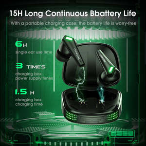 หูฟังไร้สาย ONIKUMA T308, ความหน่วงต่ำ 40ms, ใช้งานได้ 10 ชั่วโมง, บลูทูธ 5.3, ไดรเวอร์ 10 มม., ระบบตัดเสียงรบกวน <span class=keywords><strong>DNS</strong></span>, หูฟังเกมมิ่ง RGB - Product Image 5