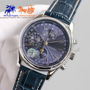 Montre pour homme Longineses, nouvelle mode, cuir, quartz, montre-bracelet pour homme, étanche, lumineuse, sportive, date, montres de luxe pour homme - Product Image 3