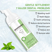 Dent Nettoyage Dents Blanches Dentifrice Blanchiment Taches Profondes Enlever Outil Dentaire Blanchiment Des Dents Mousse Mousse
