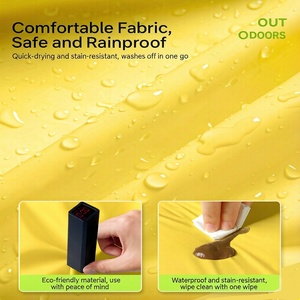 Impermeable Ecológico Resistente a las Manchas <span class=keywords><strong>para</strong></span> Niños - Secado Rápido e Impermeable <span class=keywords><strong>para</strong></span> Jugar al Aire Libre - Product Image 5