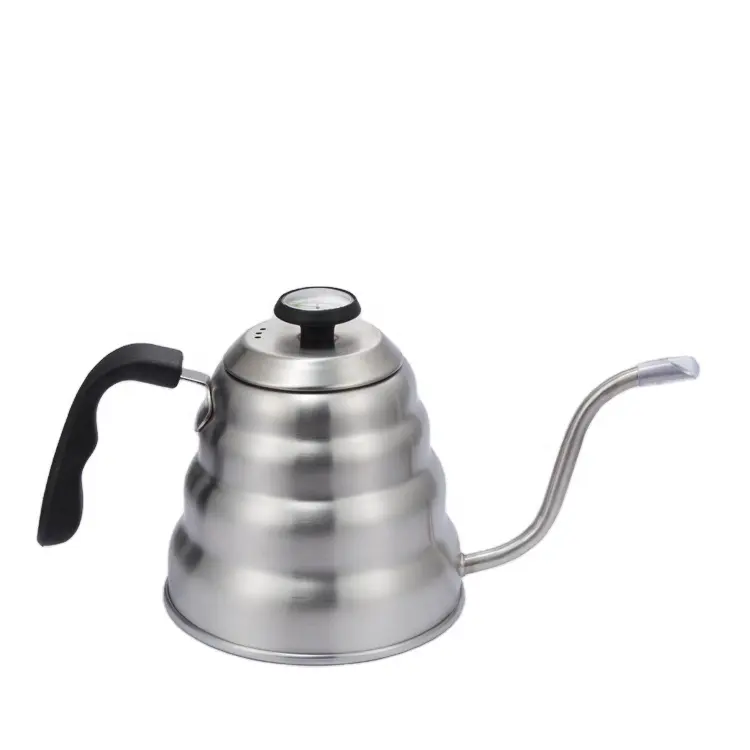 1.2L Gooseneck coffee kettle Pour over coffee kettle with Thermometer