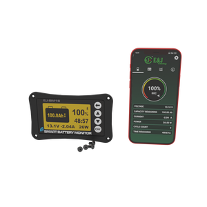 EJ-BM16 kỹ thuật số thông minh Shunt Pin Màn hình 12V 350A cho kết nối LCD hiển thị cho Golf giỏ hàng EV Motorhome năng lượng mặt trời - Product Image 4