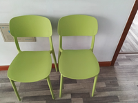 Chaise de salle à manger en PP, chaise de jardin, chaise de terrasse, chaise de restaurant empilable, prix bas, usine d'origine pour la revente