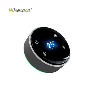 Perilla de <span class=keywords><strong>Control</strong></span> Giratoria Wisecoco, Interruptor de Panel de <span class=keywords><strong>Control</strong></span> Inteligente, Perilla de Interruptor con Pantalla Redonda Circular LCD - Product Image 3