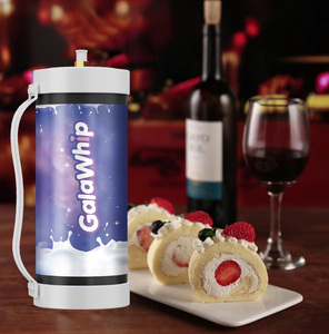 GalaWhip CO2/N2 pour Bouteille de Gaz à Crème, Réservoir de Crème, Taille Personnalisable OEM, Acier au Carbone, Écologique, Outils à Dessert - Product Image 1