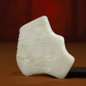 Tabla de Masaje, Jadeíta Natural Blanca, Masajeador Corporal para el Hogar, Set de Meridianos Faciales, Venta al por Mayor y Transfronteriza, Más Vendido - Product Image 3