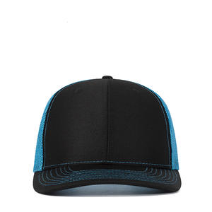 Casquette de baseball en maille color-block nouvelle collection automne <span class=keywords><strong>AliExpress</strong></span> LAZADA, 6 panneaux, réglable, respirante, anti-UV, vente en gros, style camionneur - Product Image 3
