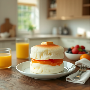 NEW Tiktok Viral Pancake with Syrup <b>Squishy</b> Toy-Super Bouncy Stress Relief Gift for Kids Adults AMSR Therapy Desk Toy - Product Image 3