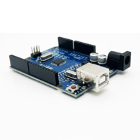 Placa de Desarrollo UNO-R3 de Alta Calidad, Chip CH340G+MEGA328P de 16Mhz para Placa Base UNO R3, Cable USB