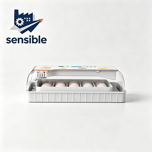 Incubateur d'œufs automatique de type à rouleaux, capacité 20 œufs, petit incubateur pour œufs de poulet, canard, oie, dinde et oiseaux - Product Image 6
