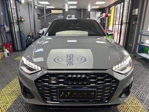 Vinilo para Automóviles Gris Nado PET de Alto Brillo con Liberación de Aire y Autoreparación de 8.5mil, Rollo de Película para Envoltura Completa de Vehículos que Cambia de Color - Product Image 3