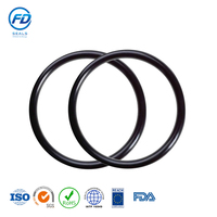 Großhandel FFKM O-Ring Hochtemperatur-Ölbeständige FFKM Gummi-O-Ring-Dichtungen |   Mehrere Größen 6,5x2 8mm Verfügbar