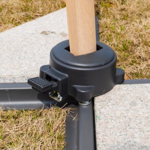 Sombrilla Cantilever para jardín, muebles de exterior, doble dosel, gran Parasol, 2,5x2,5 M, para <span class=keywords><strong>Patio</strong></span>, Económico - Product Image 4