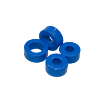 Noyau magnétique nanocristallin, aimant industriel, anneau bleu souple, indice de flux 50 kGmm