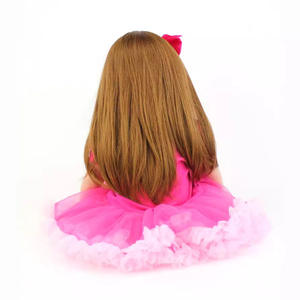 Muñeca <span class=keywords><strong>Reborn</strong></span> Kawaii Rosa bebé de 60cm, recién nacido de alta calidad para bebé, juguete vivo, regalo único y encantador para niñas - Product Image 5