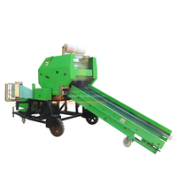 Forme ronde forme carrée d'ensilage de maïs presse à emballer machine