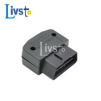 OBD2 16-Pin Buchse Schwarz mit Gehäuse