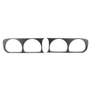 Marco embellecedor de faros delanteros Dodge Challenger, par, ABS, reemplazo, 08-14, fijación con tornillos - Product Image 1