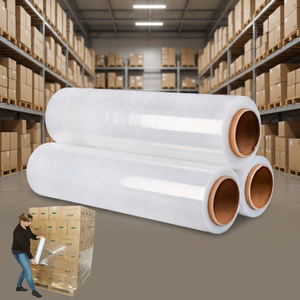 Envoltura transparente Flexible de grado alimenticio suave personalizada, rollo de película de laminación LLDPE impreso a prueba de humedad para comestibles - Product Image 1