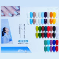 Ensemble de vernis à ongles en gel UV LED SoakOff 24 couleurs, étiquette privée personnalisée OEM ODM, vernis à ongles en gel couleur unie pour salon de manucure