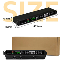 Procesador de Audio Digital DSP Profesional con Múltiples Efectos, Reverberación y Ecualizador para Micrófono Vocal, KTV y Escenario