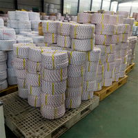 Cuerda de Embalaje Trenzada de 3 Hilos de PP, Polipropileno de Alta Tenacidad, Mono de 16 mm y 38 mm de Diámetro, Marca CM