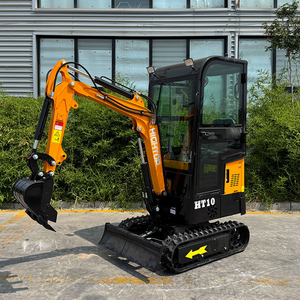 Productos Más Vendidos, Excavadora Pequeña de 1 Tonelada con Motor Diésel/Gasolina, Miniexcavadora Hidráulica para Granja - Product Image 2