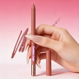 ลิปไลเนอร์เนื้อครีมแบบ Private Label หลอดสีชมพู ติดทนนาน กันน้ำ พร้อมกล่องบรรจุภัณฑ์ ส่วนผสมจากแร่ธาตุ - Product Image 1