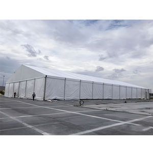 Tente de réception de mariage de grande taille 20x40m, toit double revêtement PVC, parois solides, imperméable quatre saisons, anti-UV, ignifuge, résistant au vent - Product Image 2