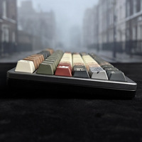 Clavier de bureau sans fil Qudiansha 2,4 GHz en plastique, thème Sherlock Holmes, sublimation cinq faces, personnalisé, directement de l'usine