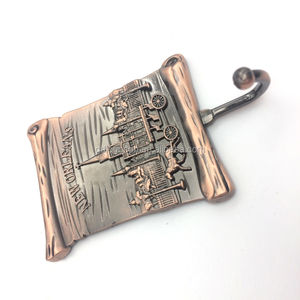 Wholesale Magnetic Tourist Travel Souvenirs Cities 3D Refrigerator <strong>Magnets</strong> Custom Logo Singapore Metal Fridge <strong>Magnet</strong> Souvenir - Product Image 5