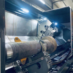 Tour horizontal de grande taille pour le traitement des arbres, usinage CNC en acier inoxydable - Product Image 1