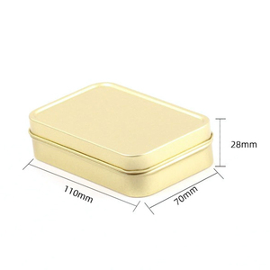 Mini boîte vide portable recyclable personnalisée en usine petite boîte en fer blanc personnalisée conteneur d'emballage de <span class=keywords><strong>cadeau</strong></span>/bonbons/menthe boîte en fer blanc - Product Image 3