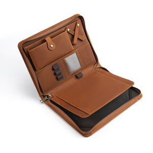 Borsa <span class=keywords><strong>per</strong></span> Laptop in Vera Pelle Vintage Crazy Horse <span class=keywords><strong>per</strong></span> <span class=keywords><strong>iPad</strong></span> 10.5, Valigetta in Pelle, Custodia Protettiva <span class=keywords><strong>per</strong></span> <span class=keywords><strong>iPad</strong></span> - Product Image 4