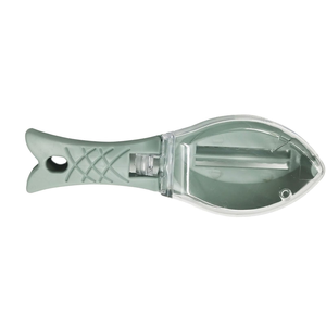Écailleur à poisson en plastique économique, brosse à écailles, grattoir à peau de poisson, éplucheur rapide pour nettoyage, compatible lave-vaisselle - Product Image 1