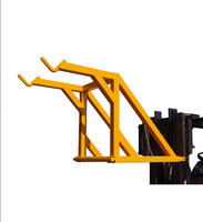 Nouveau Levier de Manutention pour Big-Bags à Montée sur Chariot Élévateur, Capacité 1500kg/2000kg, Robuste, avec Chaîne de Sécurité pour Chargement de Conteneurs CF-ATTS