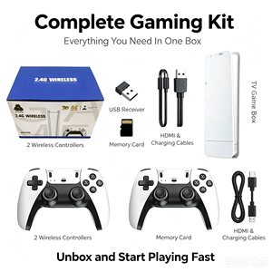 Consola de <span class=keywords><strong>Juegos</strong></span> Retro Portátil M15 con Volante HD 4K de 64 GB con Más de 20,000 <span class=keywords><strong>Juegos</strong></span> Gratis para <span class=keywords><strong>NES</strong></span>/FC/SNES/PS1/SFC/FC Game Stick - Product Image 5