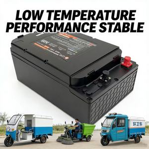 Batteries LiFePO4 personnalisables directement de l'usine, système de gestion de batterie intégré (BMS), batterie au phosphate de fer et de lithium 60V 50Ah - Product Image 2