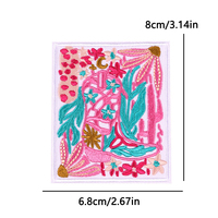 Patchs brodés amusants avec messages coquins pour femmes et mamans, à thermocoller ou à coudre, fabrication OEM personnalisée, vente en gros pour vêtements et sacs