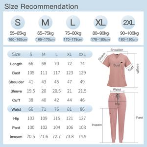 Lightweight Breathable Scrub Suit Stretchy Work <strong>Shirt</strong> for Hospital Dental Office and Spa - Product Image 6