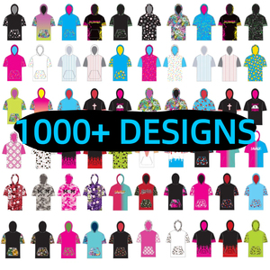 FQ Vente en gros de sweats à capuche personnalisés pour enfants à manches courtes, sweats à capuche pour hommes à manches courtes sublimés OEM/ODM, t-shirts à capuche de sport pour la gym - Product Image 3
