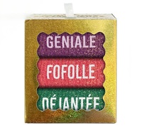 Chaussettes Quotidiennes Tricotées Scintillantes pour Femmes, Personnalisées, à Paillettes, Effet Métallique, Dorées et Argentées, en Fil Lurex, Style Slouch
