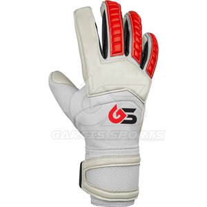 ถุงมือผู้รักษาประตูแบบเต็มนิ้วหนังกีฬา4มม. ระบายอากาศได้ดีคุณภาพสูงระดับมืออาชีพ - Product Image 4