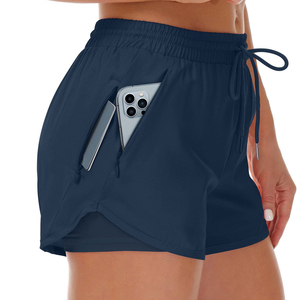 <span class=keywords><strong>Pantaloncini</strong></span> da Fitness ad asciugatura rapida a vita alta da <span class=keywords><strong>donna</strong></span> <span class=keywords><strong>pantaloncini</strong></span> da allenamento larghi e traspiranti con tasche per il <span class=keywords><strong>ciclismo</strong></span> in stile <span class=keywords><strong>pantaloncini</strong></span> Cargo formali - Product Image 2