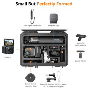 Funda Protectora Amazear para Cámara Insta360 GO Ultra, Caja de Almacenamiento a Prueba de Polvo y Golpes, Interior Organizado, Juego Completo que Incluye - Product Image 3