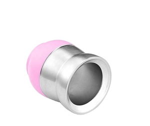 OEM Venta caliente forma de <span class=keywords><strong>calabaza</strong></span> 140ml/190ml de América del Sur en polvo de acero inoxidable <span class=keywords><strong>mate</strong></span> - Product Image 4
